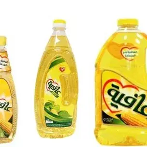 Bouteilles d'huile végétale